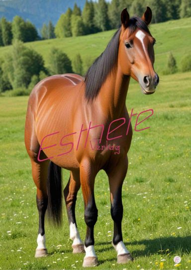 Pferd auf Weide